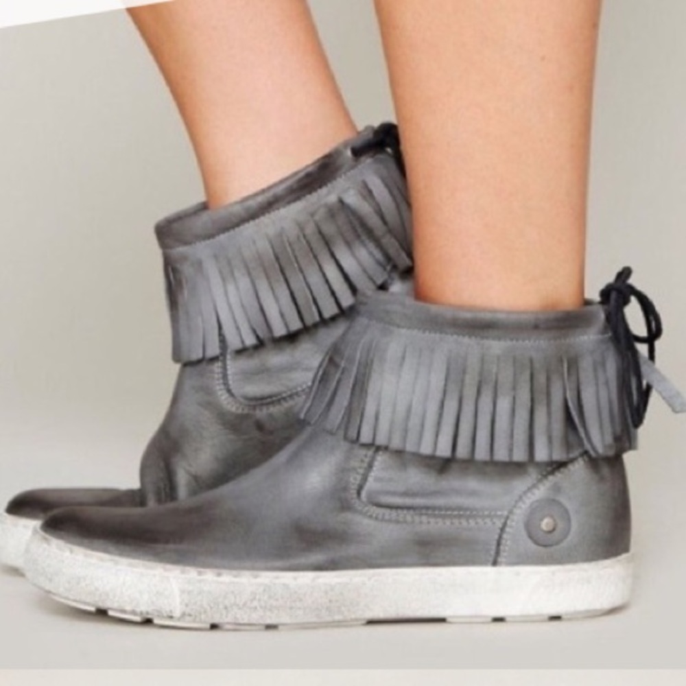 Free People Anders Fringe Sneakers